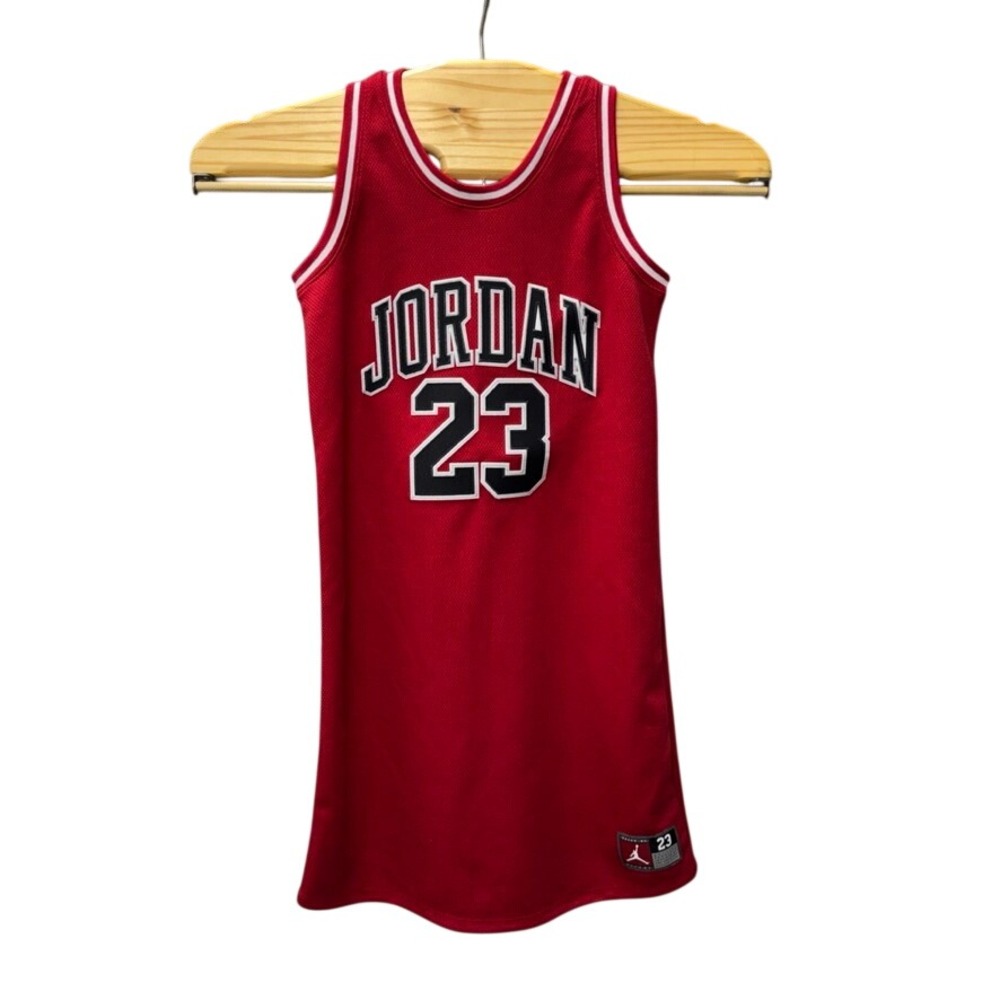Jordan 23 Mesh Basketball Jersey Dress Red Youth XL 13-15 Yrs C918-R78